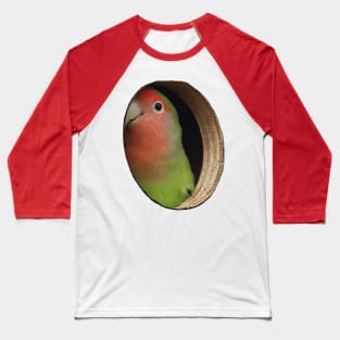 Parakeet Illusion Baseball T-Shirt